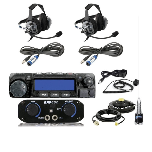 Can Am 2-Person System with 60-Watt Radio and BTU Headsets
