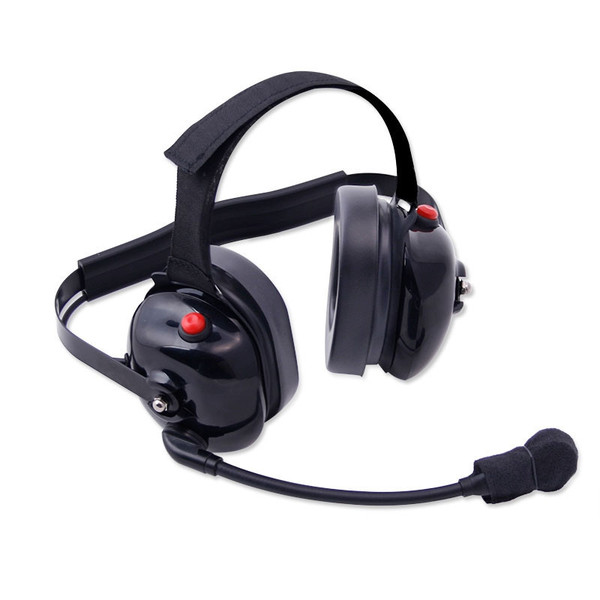 Can-Am H60 Dual Radio Headset with Dual PTT By Rugged Radios