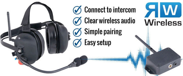 Can-Am Wireless Headset to Offroad Intercom By Rugged Radios