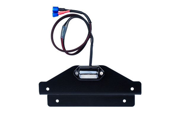 Can-Am Maverick X3 Full Size Led Lighted License Plate Frame Mount Kit By Utv Inc