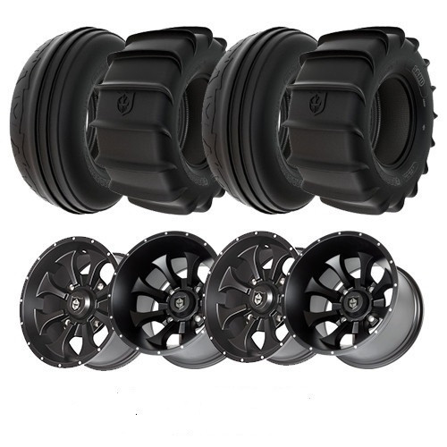 Can-Am Commander/Maverick X3 Sand Tire & Wheel 15" Kit / 32" Tires (Mounted - 137) by Pro Armor