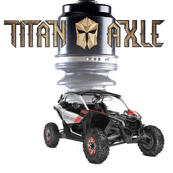 Can-Am Maverick X3 72" Axle by Titan Axle