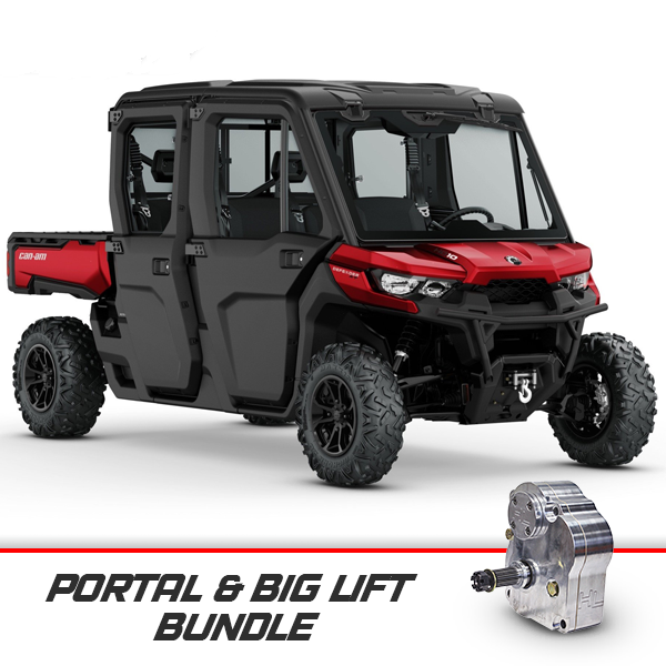 Can-Am Defender Max Bundle-4'' Portals & 9'' Big Lift