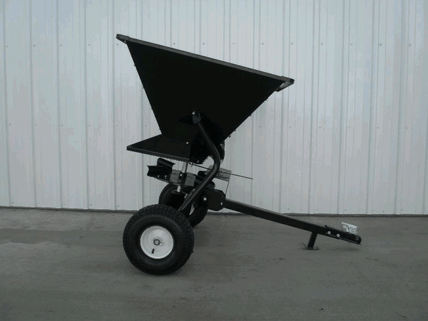 Can-Am 350 lb Steel Ground Driven Spreader by Field Tuff