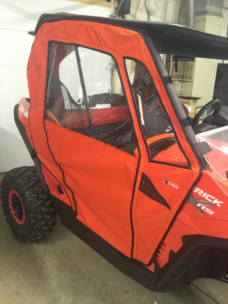 Can Am Maverick Side Enclosure by Greene Mountain Outdoors
