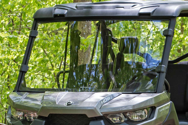 Can-Am Defender Full Windshield (Scratch Resistant) by Rough Country