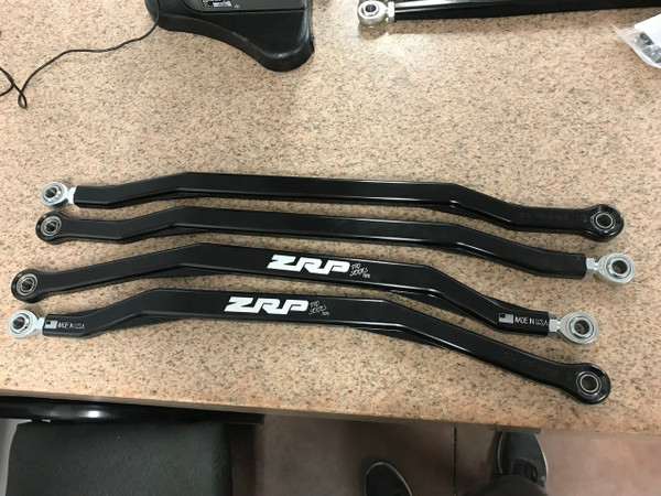 Can-Am Maverick X3 7075 72" Lower + Middle Radius Rod Set (4) by ZRP Products