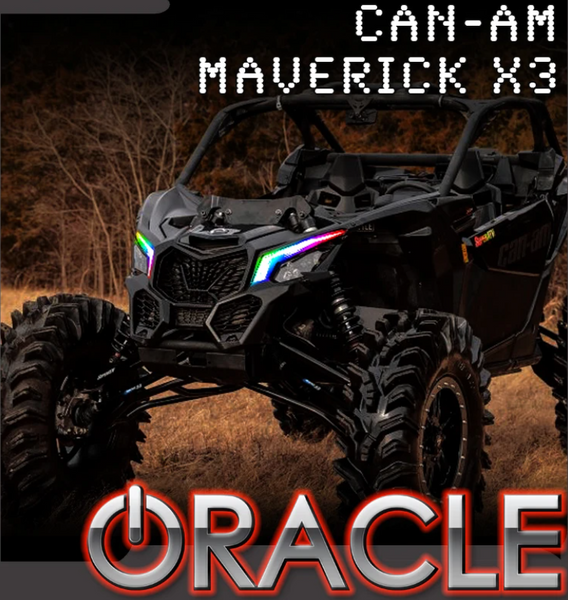 Can-Am Maverick X3 Dynamic ColorSHIFT DRL Kit by Oracle Lighting