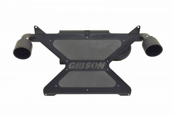 Can-Am Maverick X3 Black Ceramic Dual Exhaust  by Gibson Performance Exhaust