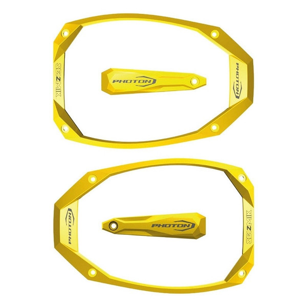 Can-Am Photon Series Cast Aluminum Yellow Color Bezel &amp; Cap Kit by Seizmik