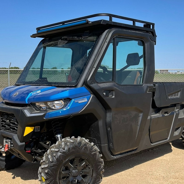 Can-Am Defender Limited HVAC Single Cab Metal Top by Ranch Armor