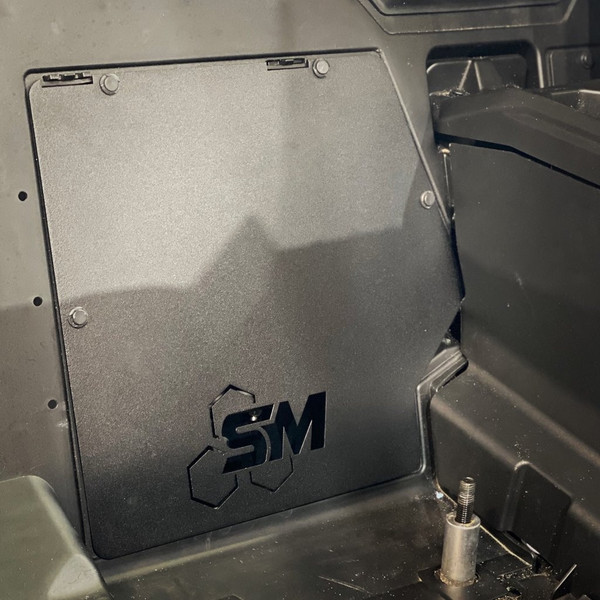 CanAm Maverick X3 Battery Compartment Cover by Superior Motorsports