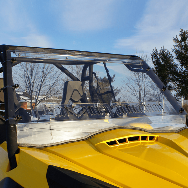 Can-Am Commander Max Aero-Vent Front Windshield by Falcon Ridge