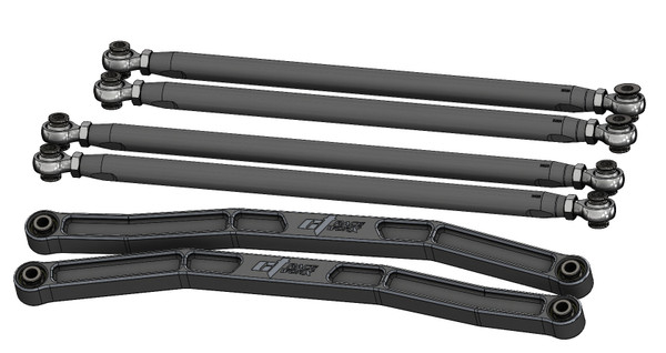 Can-Am Maverick X3 64" High Clearance WORX Series Billet Radius Rod Kit by CT Race Worx