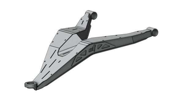 Can-Am Maverick X3 64" Boxed High Clearance Lower A Arms by CT Race Worx