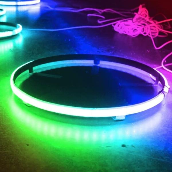 Can-Am Single Row Multi Color LED Wheel Light Kit by Race Sport Lighting