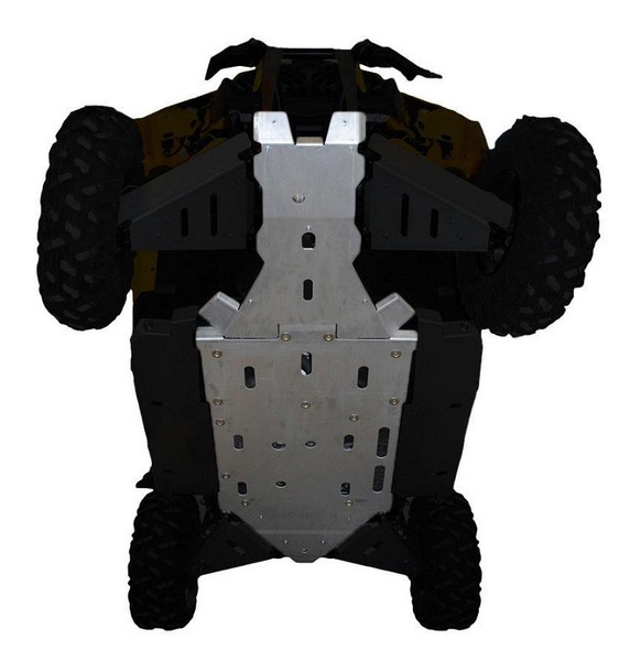 Can-Am Maverick X-DS Turbo 3-Piece Full Frame Skid Plate Set by Ricochet Off-road