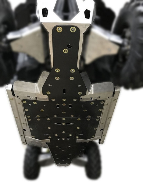 Can-Am Maverick Sport 8-Piece Full Frame Skid Plate Set by Ricochet Off-road