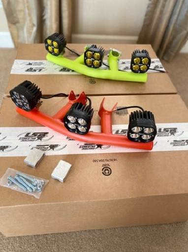 Can-Am Maverick X3 Bumper with 3 Pod Lights by SD Lighting - RG-3