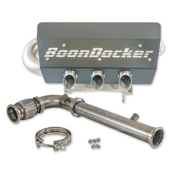 Can Am X3 Trident Exhaust by BoonDocker