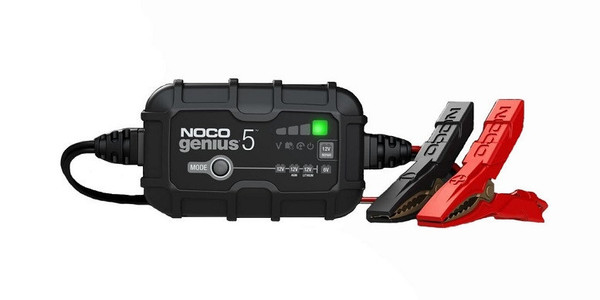 Can-Am 5-Amp Battery Charger, Battery Maintainer, & Battery Desulfator by Noco Genius