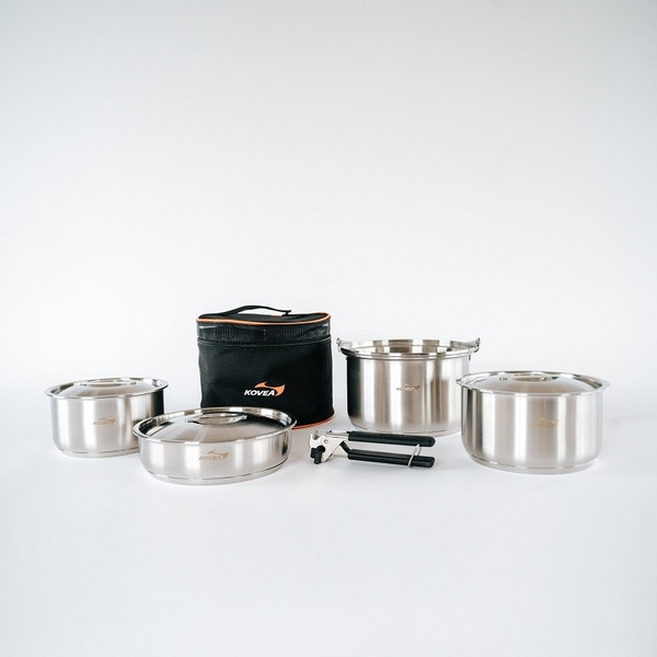 Can-Am Triple Stainless Cookware by Kovea