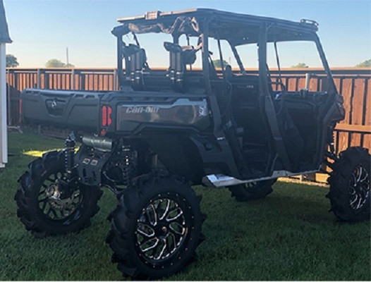 Can-Am Defender 2" Snorkel Kit by SYA Warrior Riser 