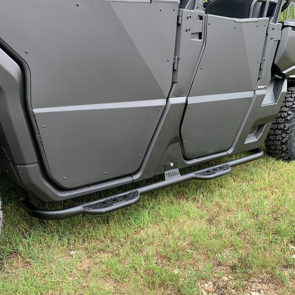 Can-Am Defender Max Side Steps by Ranch Armor