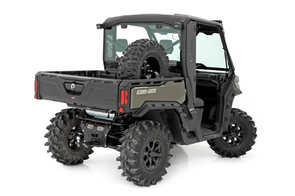 Can-Am Defender Bed Side Mount Spare Tire Carrier by Rough Country 