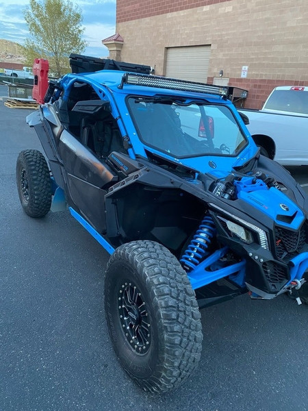 Can-Am Maverick X3 RC Front Windshield by Dirt Warriors Accessories