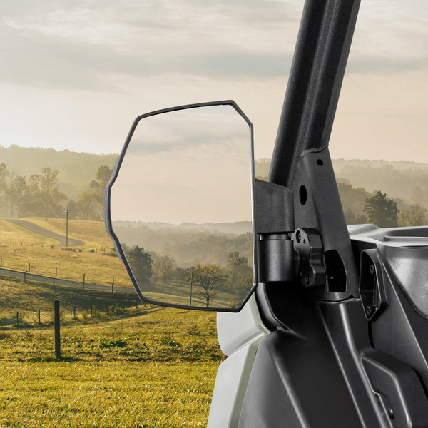 Can-Am Defender Expanded, Wide-view Convex Side Mirrors by Kemimoto