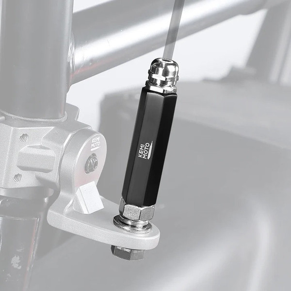 Can-Am Commander/Maverick/Defender Flag Mount for 1/4''/5/16" Mounting Base (1pc, Black) by Kemimoto