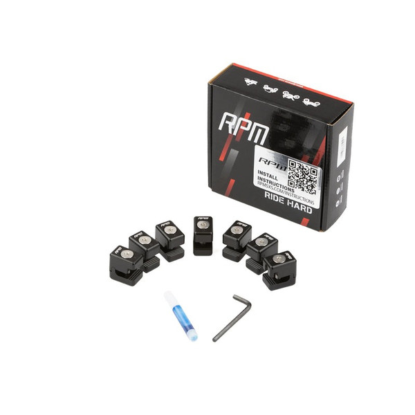 Can-Am Maverick X3 Billet Plenum Clamps / Reinforcements by RPM Powersports