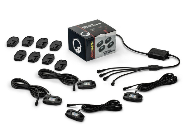 Can Am RGB Rock Light Kit by Super ATV