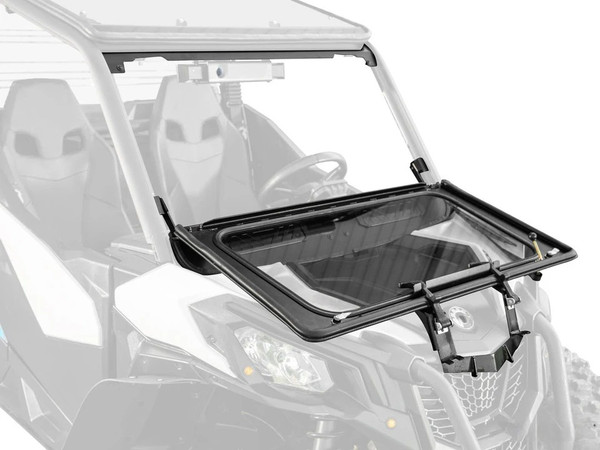 Can-Am Maverick Trail Flip Down Glass Windshield by SuperATV