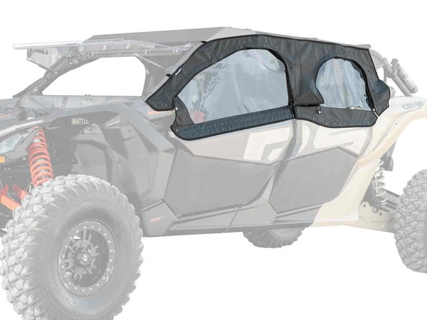 Can-Am Maverick X3 Max Primal Soft Cab Enclosure Upper Doors by Super ATV