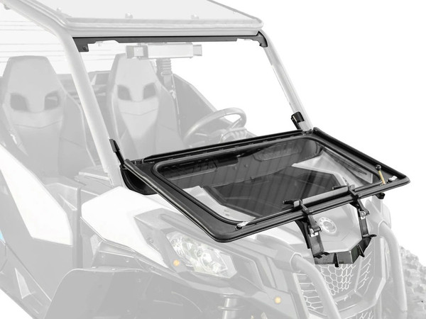 Can-Am Maverick Sport Flip Down Glass Windshield by SuperATV