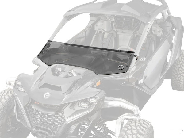 Can-Am Maverick R Scratch-Resistant Half Windshield by SuperATV