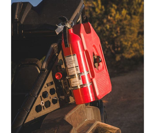 Can-Am Commander/Maverick/Defender Molle Quick Detach Fire Extinguisher Mount by Ravek