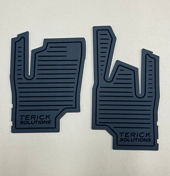 Can-Am Commander / Maverick Gen 2 Rubber Floor and Rear Cargo Mat Combo by Terick