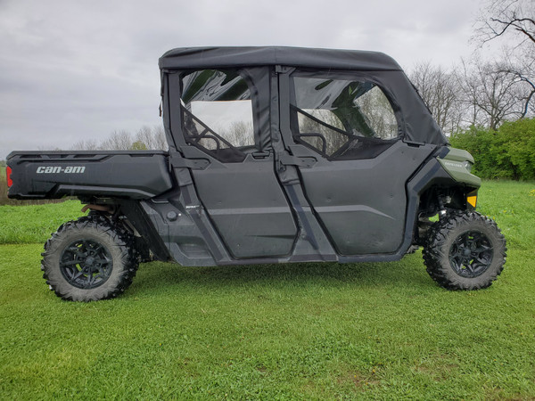 Can-Am Defender Max Soft Doors (Half Doors) by 3 Star Industries