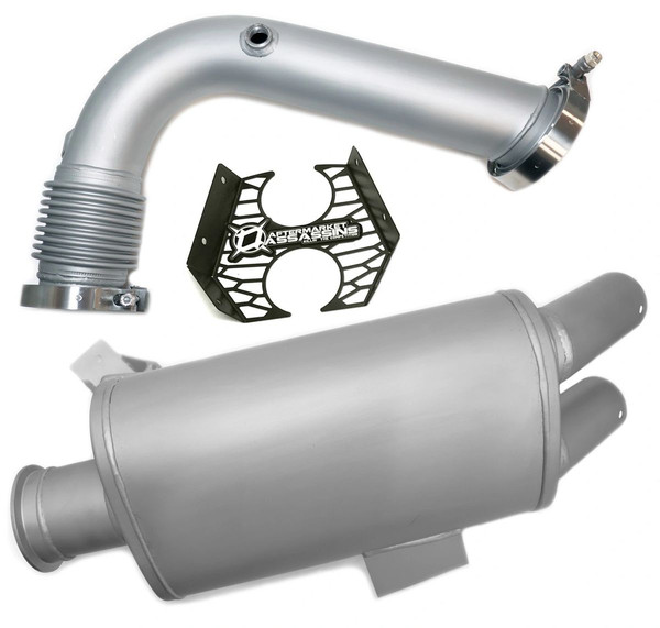 Can Am Maverick X3 Sidekick 3" Full Exhaust by Aftermarket Assassins