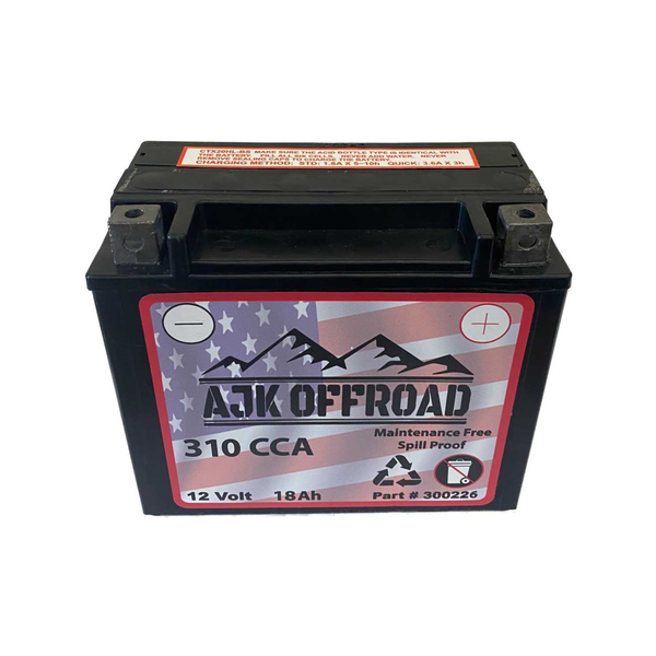 Can-Am X3 310 CCA Battery by AJK Offroad