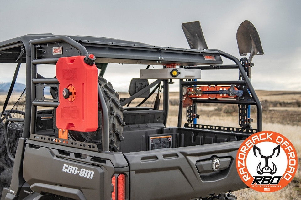 Can Am Defender Utility Cargo Rack by RazorBack Offroad