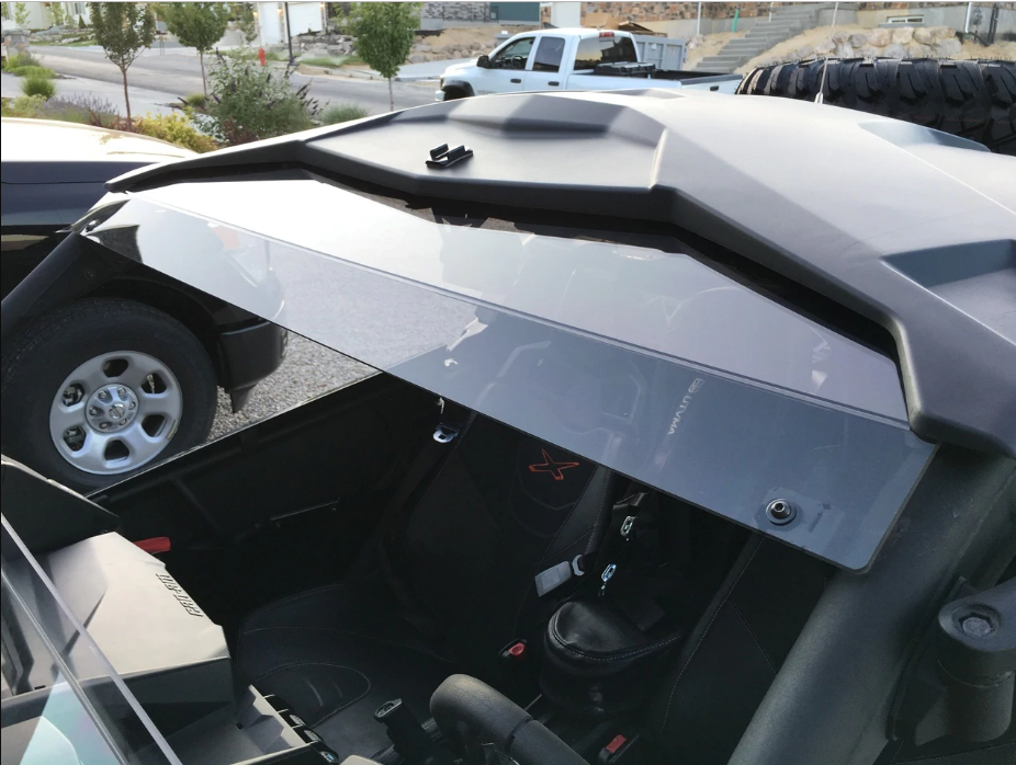 Can-Am Maverick X3 Tinted Polycarbonate Visor by Moto Armor