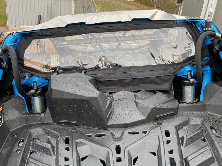 Can Am Maverick X3 Rear Windjammer by Greene Mountain Outdoors