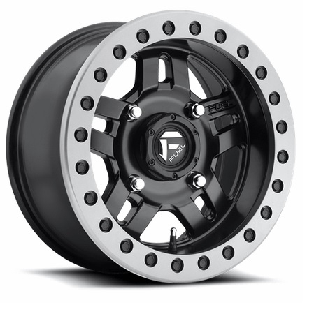 Can Am Fuel Anza D917 Matte Black Beadlock Wheel Set by Fuel Off-Road