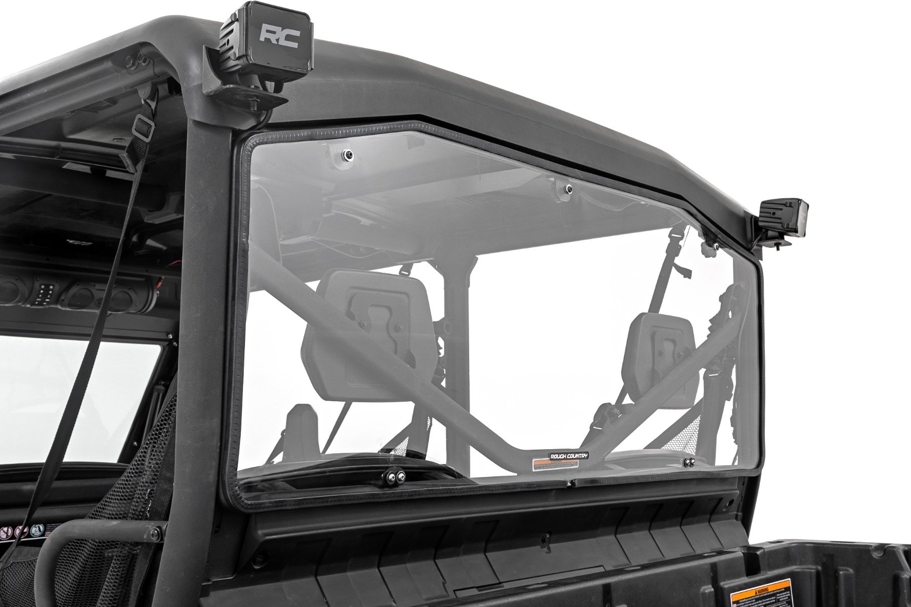 Can-Am Defender HD8/HD9/HD10 Rear Windshield Scratch Resistant by
