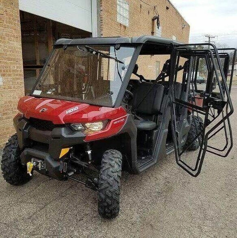 Can Am Defender MAX Full Hard Cab Enclosure by Octane Ridge - OR