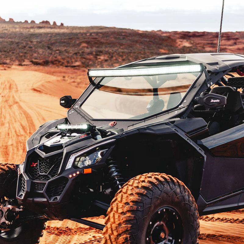 Can-Am Maverick X3 Front Windshield by Dirt Warrior Accessories